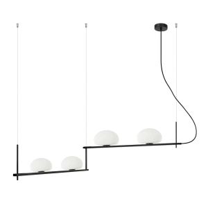 Lampa wisząca KERNIO 4xG9 PND-357784-BK+W Italux