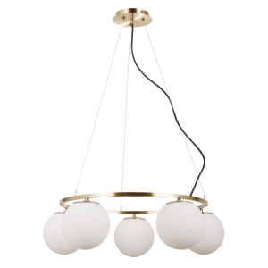 Lampa wisząca LAROSA 5xE27 PND-33453-5-ABR Italux