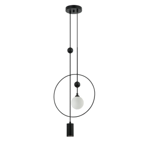 Lampa wisząca TROSTI 2xG9/GU10 PND-428892-BK Italux