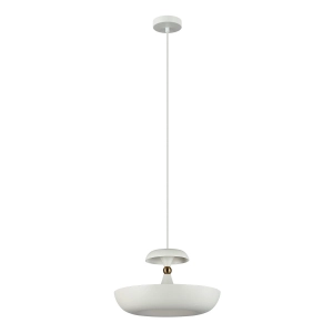 Lampa wisząca MARINA 1xE27 PND-73221-1L-WH Italux