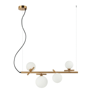 Lampa wisząca REVERSO 4xG9 PND-5622-4-BRO-W Italux