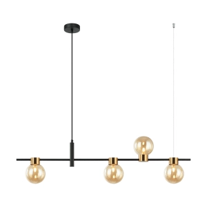 Lampa wisząca BLETTER 4xG9 PND-5225-4-BK-AMB Italux