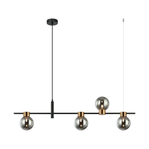 Lampa wisząca BLETTER 4xG9 PND-5225-4-BK-SG Italux