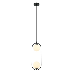 Lampa wisząca LUPUS 2xG9 PND-3965-2-BK Italux