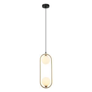 Lampa wisząca LUPUS 2xG9 PND-3965-2-BRO Italux