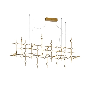 Lampa wisząca PROVENZA 55xLED MD18001067-55A GD Italux
