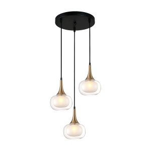 Lampa wisząca KONILA 3xG9 PND-99709-3A-BRO-CL Italux
