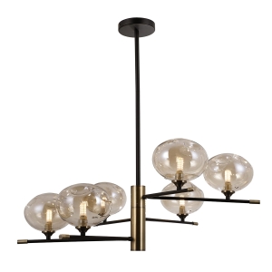 Lampa wisząca MESTA 6xG9 PND-58856-6-MB-AB Italux