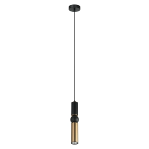 Lampa wisząca ISIDORA 1xGU10 PND-14290-1-BK-BRO Italux