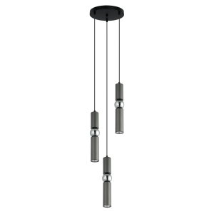 Lampa wisząca ISIDORA 3xGU10 PND-14290-3-GR Italux