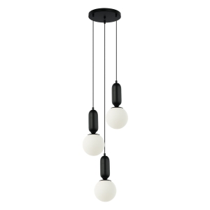 Lampa wisząca ALDEVA 3xE27 PND-02340-3S-BK Italux