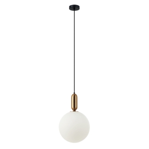 Lampa wisząca ALDEVA 1xE27 PND-02340-1L-BRO Italux