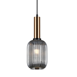 Lampa wisząca ANTIOLA 1xE27 PND-5588-1M-BRO+SG Italux