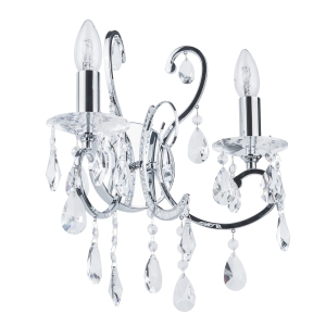 Kinkiet BAROCCO CHROME 2xE14 MB72709-2A Italux