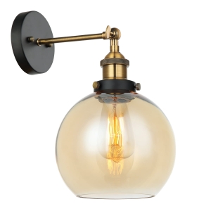 Kinkiet CARDENA 1xE27 MBM-4330/1 GD+AMB Italux