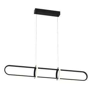 Lampa wisząca CERRILA 1xLED PND-29772750-1A-BK Italux