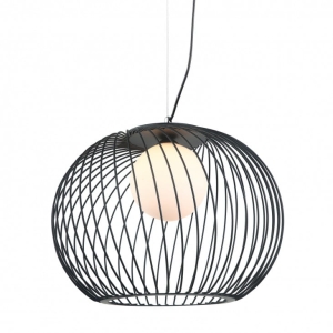 Lampa wisząca CLARISA 1xE27 MDM-3842-1 BK Italux