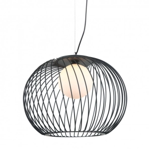 Lampa wisząca CLARISA 1xE27 MDM-3842-1 BK Italux