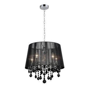 Lampa wisząca CORNELIA 5xE14 MDM-2572/5 BK Italux