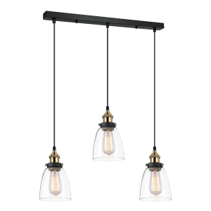 Lampa wisząca FRANCIS 3xE27 MDM-2563/3 GD+CL Italux