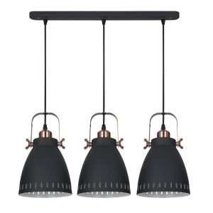 Lampa wisząca FRANKLIN 3xE27 MD-HN8026S-3-B+RC Italux
