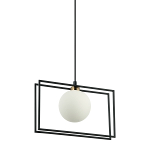 Lampa wisząca GROSETTA 1xG9 PND-53423-1-BK Italux