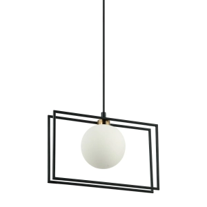 Lampa wisząca GROSETTA 1xG9 PND-53423-1-BK Italux