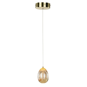 Lampa wisząca HUELTO 1xLED PND-22112132-1A-CHPN Italux