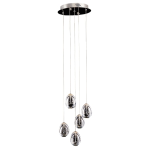 Lampa wisząca HUELTO 5xLED PND-22112132-5A-CR Italux