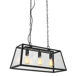 Lampa wisząca LAVERNO 3xE27 MD-102621-3-B Italux