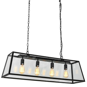 Lampa wisząca LAVERNO 4xE27 MD-102721-4-B Italux
