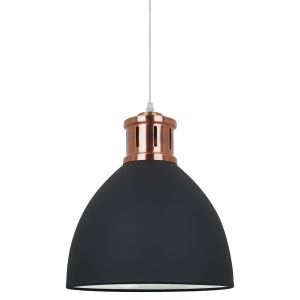 Lampa wisząca LOLA 1xE27 MD-HN8100-BK+RC Italux