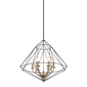 Lampa wisząca MARESMO 6xE14 PEN-6369-6-BKBR Italux