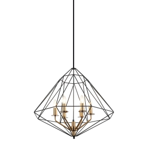 Lampa wisząca MARESMO 6xE14 PEN-6369-6-BKBR Italux
