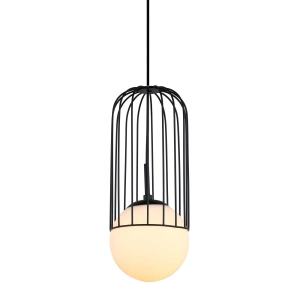 Lampa wisząca MATTY 1xE27 MDM-3939/1 BK Italux