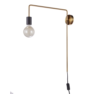 Kinkiet MONIQ 1xE27 MB-BR1721402-W1-G Italux