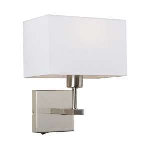 Kinkiet NORTE 1xE27 WL-1122-1-A-SN-RC-WH Italux
