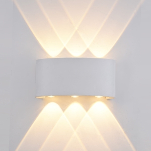 Lampa zewnętrzna ORTELO 3xLED OWL-451-3-WH Italux