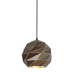 Lampa wisząca PALERMO 1xE27 PND-2424-1S-GR+GD Italux