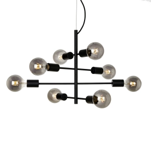 Lampa wisząca PORTEL 8xE27 PND-02431-8-BL Italux