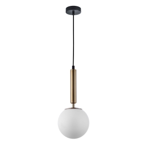 Lampa wisząca RAVENA 1xE27 PND-2324-1 GD+OPA Italux