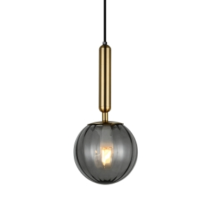 Lampa wisząca RAVENA 1xE27 PND-2324-1 BRO+SG Italux
