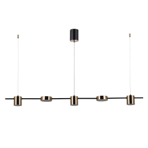 Lampa wisząca REMDAL 5xLED PND-16374-5-BK-3K Italux