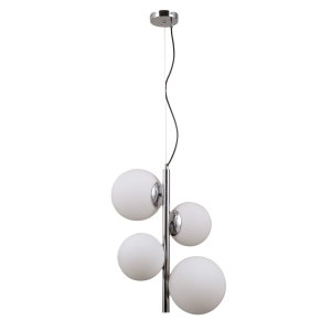 Lampa wisząca RIGA 4xE27/E14 PND-44213-4B-CH Italux