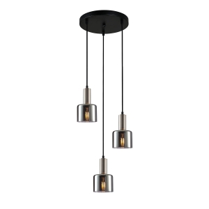 Lampa wisząca SANTIA 3xE27 PND-65342-3A-SC+SG Italux