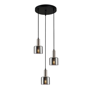 Lampa wisząca SANTIA 3xE27 PND-65342-3A-SC+SG Italux