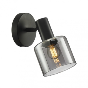 Kinkiet SANTIA 1xE27 WL-65342-1 BK+SG Italux