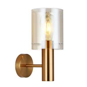 Kinkiet SARDO 1xE27 WL-5581-1A-BRO+AMB Italux