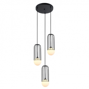 Lampa wisząca SIMON 3xG9 MDM-3938/3 BK Italux
