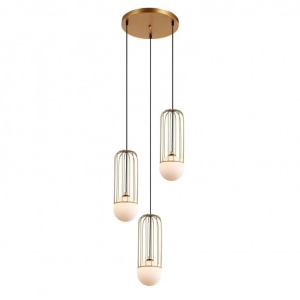 Lampa wisząca SIMON 3xG9 MDM-3938/3 GD Italux